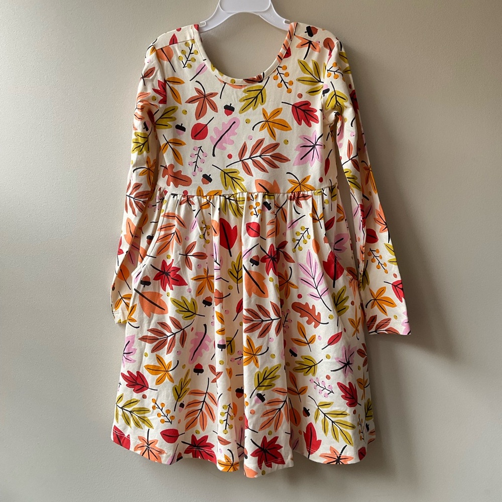 Hanna Andersson Fall Leaves Dress